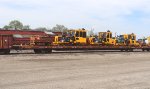 BNSF 927140 w/BNSF MOW Vehicles